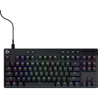 Logitech G PRO X TKL - Logitech Magnetic Analog - Linear - Gaming Toetsenbord - Zonder Numpad - Engels (US international) - Zwart