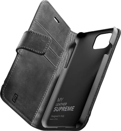 Cellularline - Hoesje Supreme - Zwart