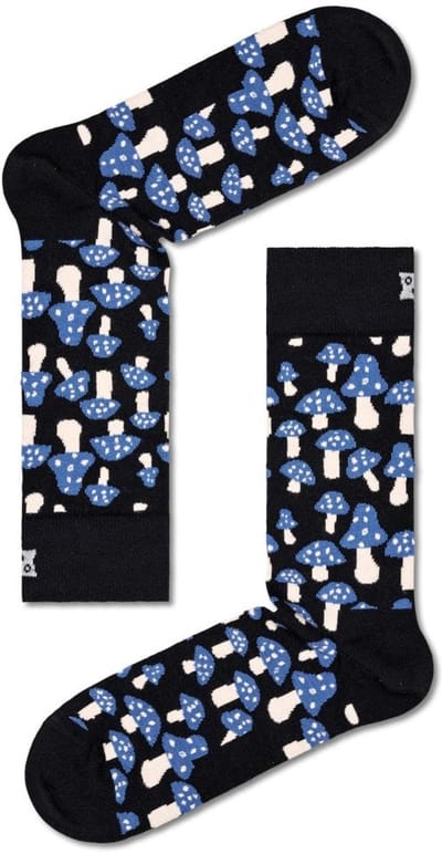 Happy Socks Mushroom Sock - unisex sokken - Unisex - Maat: 36 - 40