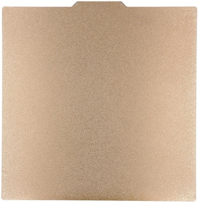Dailygoods- 3D-printplatform Dubbelzijdig - Bouwplaat PEI-gecoat - 350 x 350 mm - Geschikt voor PLA/PETG/TPU/PC/PA - Wear/Scratch-Resistent - Hoge warmtetolerantie tot 260 °C