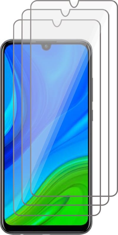 Screenprotector geschikt voor Huawei P Smart 2020 - Screen Protector Glas - 3 stuks
