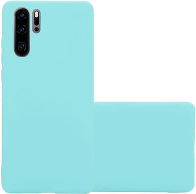 Cadorabo Hoesje geschikt voor Huawei P30 PRO in CANDY BLAUW - Beschermhoes gemaakt van flexibel TPU silicone Case Cover