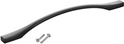 SOTECH aluminium meubelgreep BLACKLINE XV BA 224 mm mat zwart (lengte 260 mm, breedte 13,5 mm, hoogte 28 mm) handgreep kastdeurgreep