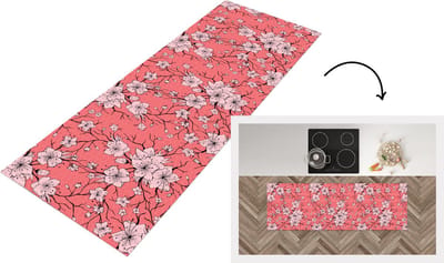 Keukenloper - Loper keuken - Patronen - Bloemen - Japan - 150x50 cm - Keukenloper vinyl