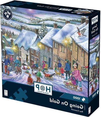 The House of Puzzles - 1000 stukjes puzzel - Going on Gold - "NEW JULI 2023"