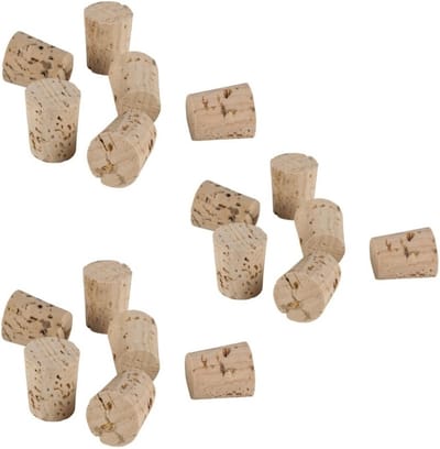 Rayher Kurken - 18x - 22 x 19 mm - hobby materialen / kurkdoppen - knutselen