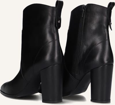 BLASZ 165 Enkellaarsjes - Enkelboots met rits - Dames - Zwart - Maat 40
