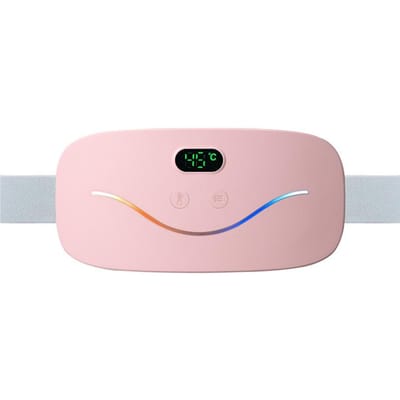 Fabriek Directe Verkoop van Nieuwe Warm Paleis Schat Tante Artefact Meisjes Verwarming Massage Taille Warm Baarmoeder Riem Opladen Warme Baarmoeder Riem N12 white