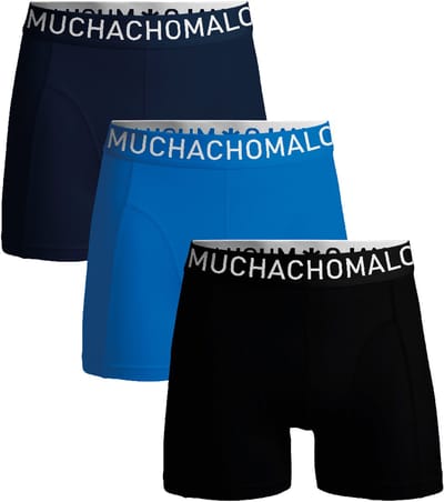 Muchachomalo Boxershort Heren – 3 Pack – Microfiber – Sport Ondergoed – Kleding – Heren Ondergoed – Sneldrogend – Onderbroeken Heren