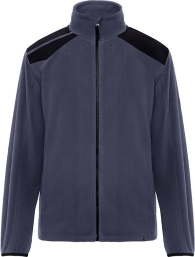 Roly Fleece Jacket Terrano RY8412 - Lead 23/Black 02 - L