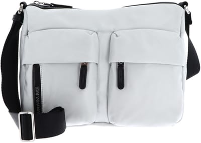 MANDARINA DUCK schoudertas Hunter Crossover Cashmere Lichtgrijs