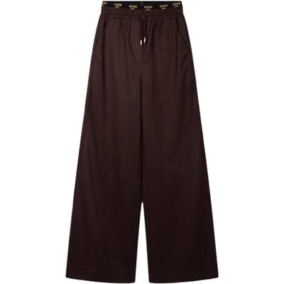 Ai&Ko Esila Pinstripe Vis 540 G Broeken Meisjes - Bruin - Maat 164