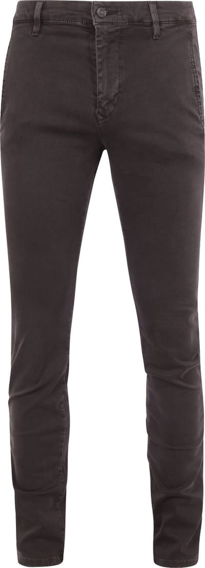 Mac Jeans Driver Pants Donkerbruin - Maat W 32 - L 32 - Heren - Chino
