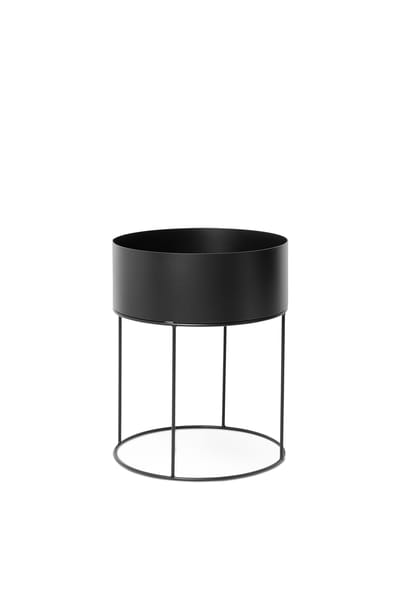 Ferm Living - Plant Box cilinder - zwart