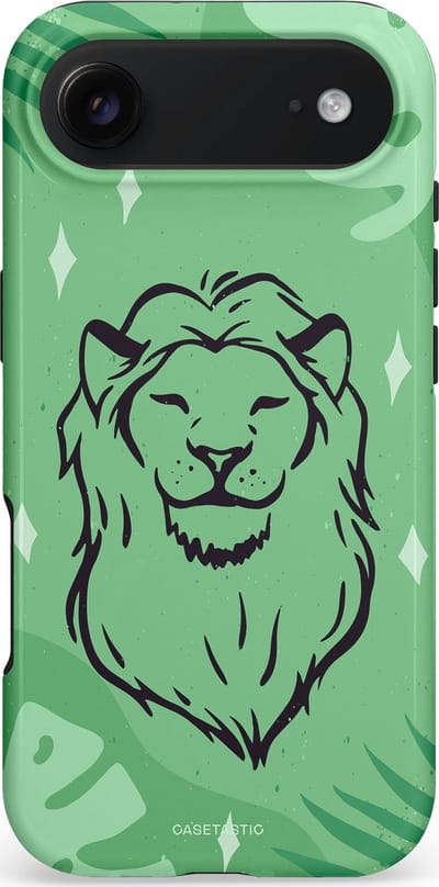 Casetastic hoesje geschikt voor Apple iPhone Air - MagSafe - Dubbellaagse bescherming - Trots in de jungle - Fashion Case - Mintgroen