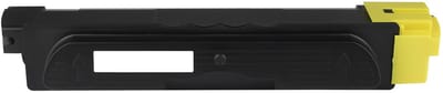 Huismerk geschikt voor Kyocera TK-580Y Toner cartridge - Geel - Geschikt voor Ecosys P6021CDN en FS-C5150DN