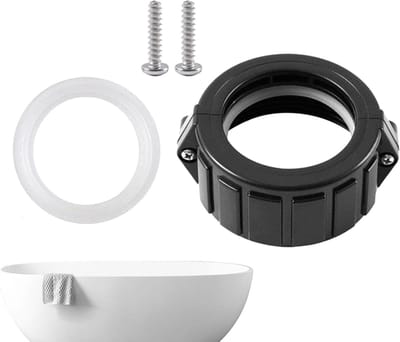 Sleufmoer Spa Verwarming - Reserveonderdeel Reparatie - Lekkage Voorkomen - Geïntegreerde Afdichting - 5 cm - Zwart