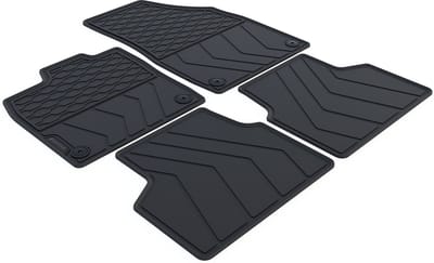 Rubber Automatten geschikt voor Volkswagen ID.3 - Bouwjaar: 2020-heden - Originele pasvorm - 4-delig