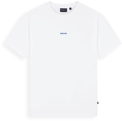 Ballin Amsterdam - Jongens Loose fit T-shirts Crewneck SS - White - Maat 10