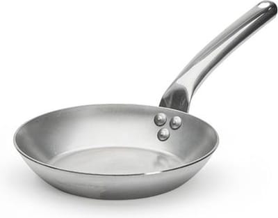 De Buyer Carbone Plus Koekenpan met Rvs Handvat - Ø 20cm - Plaatstaal