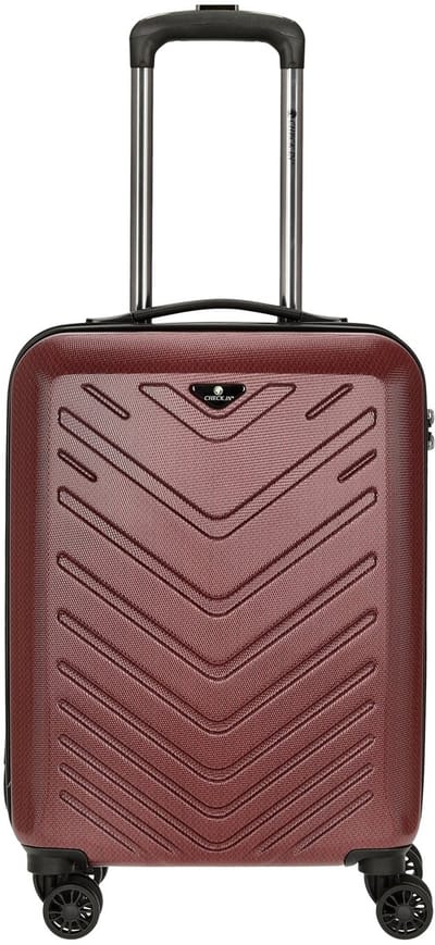 CHECK.IN Mailand - Kabinentrolley met 4 wielen 55 cm (rot)