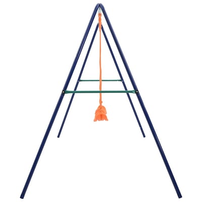vidaXL - Schommelset - met - 2 - zitjes - staal