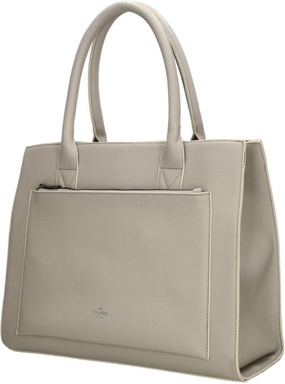 Charm London Pentonville Laptoptas 13,3 inch - Shopper - Laptopvak - Schouderband - Lichtgrijs