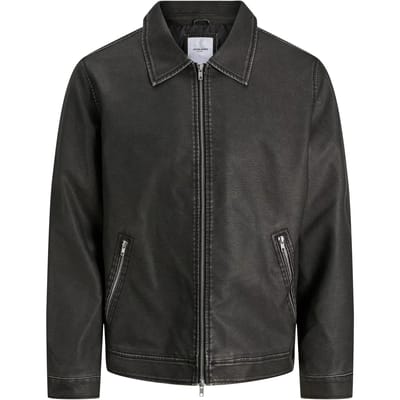 JACK&JONES - JJECASABLANCA PU JACKET NOOS - Heren - Buitenjassen