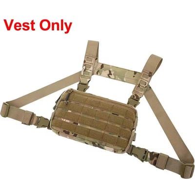 Tactisch Vest Borsttas CS Wargame Rig Airsoft Tas Holster Molle Mannen Schouder Kampeerrugzak 1000D Jacht Vis Tas Pak