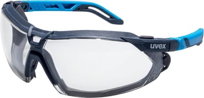 uvex i-5 9183180 Veiligheidsbril Incl. UV-bescherming Blauw, Grijs EN 166, EN 170 DIN 166, DIN 170