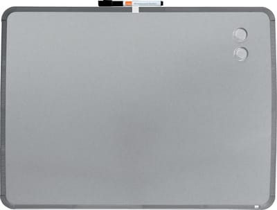 Nobo Klein Magnetisch Whiteboard met Smal Zilverkleurig Frame 580x430mm