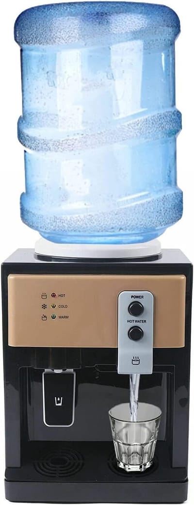 Waterdispenser voor warm en koud water, bovenlader en desktopmodel voor thuis en kantoor