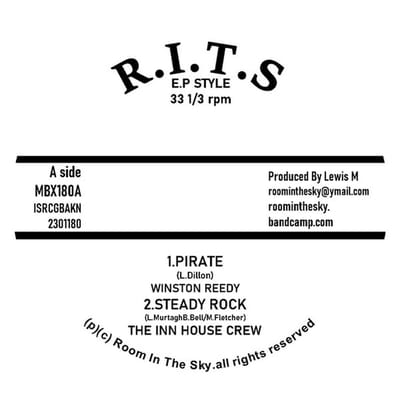 Winston Reedy & Inn House Crew - Pirate/ Steady Rock (7" Single)