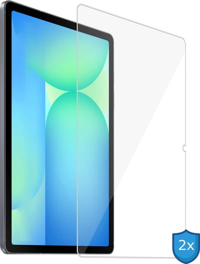 ChiGuard Screenprotector 2x geschikt voor Samsung Galaxy Tab S11 / S10 FE / S10 Lite / S9 FE / S9 - Beschermglas - GuardCover