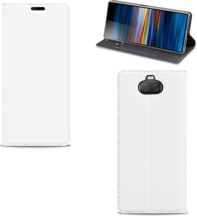 Sony Xperia 10 Plus Hoesje Wit met Pashouder