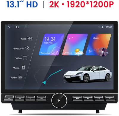 Junsun Android 15 Autoradio Geschikt voor Hyundai Tucson Ix35 (2009-2015) - 6GB+128GB - Draadloze CarPlay & Andriod Auto - GPS-Navigatie - WIFI & 4G - Bluetooth - RDS - FM - SWC - 13,1-inch Touchscreen - DSP - Octa-core processor