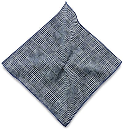 Sir Redman - Pochets - pochet Maher Tweed - blauw / groen / grijs / wit