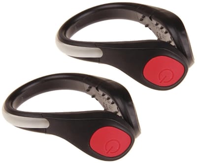 WiseGoods Premium LED Schoenclips 2 Stuks – Hardloopverlichting Voor Schoenen – Rood Licht – Veiligheidslampjes Fietsen & Sporten