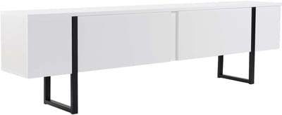 Houten TV-meubel "Serenity" 180 x 30 x 45 cm - Wit
