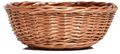 Ovale Wiken Mand - 16cm - Voor Sleutels & Kleine Spoelen