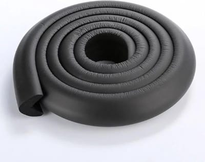 LOUZIR Stootrand foam - rand beschermer - rand bescherming - tafelbeschermer - kids/kinder safety - baby safety - veiligheid - tafelhoek - tafelrand - omrander - stootkussen - stootrand - ledikant
