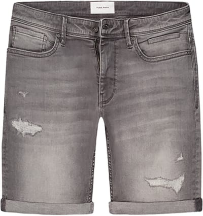 Pure Path Pure Path Jeans Short The Steve Skinny Fit Mid Grey  32
