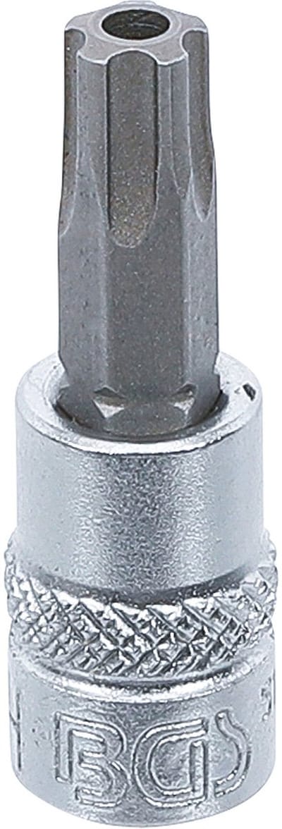 BGS Dopsleutelbit - 1/4 - TS-profiel (voor Torx-plus) met boring TS40