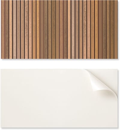 Zelfklevend paneel met print - Perfect voor de keuken. 100x50 cm panelen met verschillende texturen.