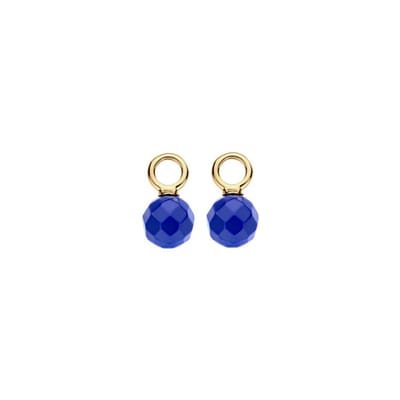 Blush Oorbedels 9046YLA 14kr Geelgoud voor aan Oorringen Lapis