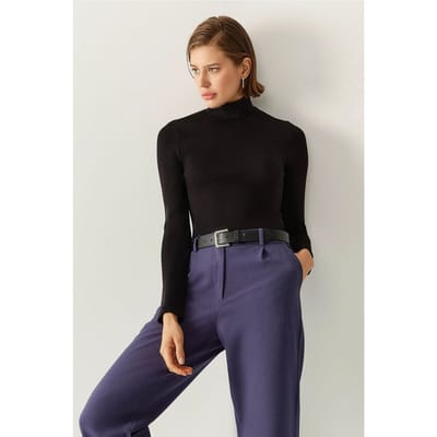 Basis Hoge Hals Top