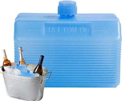 Vriesblokken Koeler - Koelelementen Koelbox - Langdurige Koeling - Herbruikbaar Lekvrij - Compact Ontwerp - Blauw