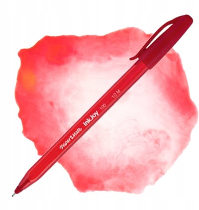 Paper Mate Inkjoy Rode Pen met Dikke Vulling - Vloeiend Schrijven