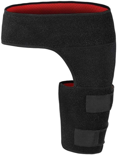Compressie Heupband voor Sciatica, Effectieve Ondersteuning bij Spierblessures en Zenuwpijn, Ideaal voor Atleten en Dagelijks Gebruik, Zwart