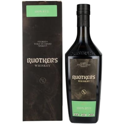 Ruotker's Whiskey Ruotker's Stories Told In Good Spirits 100% Rye Whiskey 51,2% Vol. 0,7l in geschenkverpakking